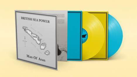 British Sea Power: Man Of Aran (Limited Edition) (Yellow &amp; Turquoise Vinyl), 2 LPs