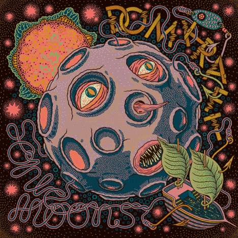 Domkraft: Sonic Moons (Limited Edition) (Translucent Pink W/ Black Smoke Vinyl), LP
