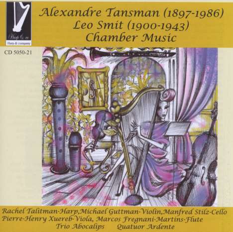 Alexandre Tansman (1897-1986): Kammermusik, CD