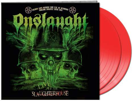 Onslaught: Live At The Slaughterhouse (Limited Edition) (Red Vinyl), 2 LPs