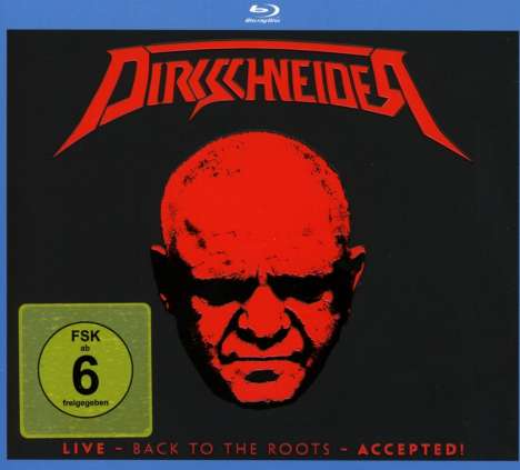 Udo Dirkschneider: Live - Back To The Roots - Accepted!, 2 CDs und 1 Blu-ray Disc