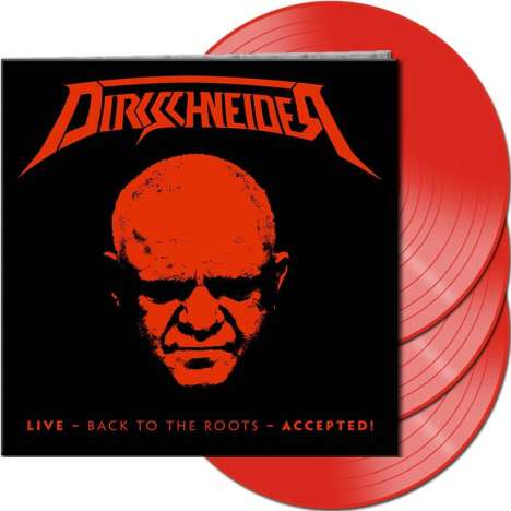 Udo Dirkschneider: Live - Back To The Roots - Accepted! (Limited-Edition) (Orange Vinyl), 3 LPs
