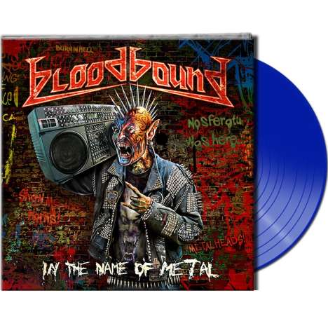 Bloodbound: In The Name Of Metal (Limited-Edition) (Blue Vinyl), LP