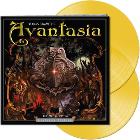Avantasia: The Metal Opera Pt.I (Limited-Platinum-Edition) (Clear Yellow Vinyl), 2 LPs