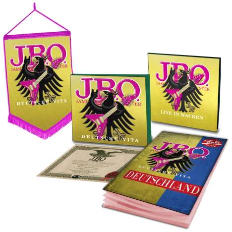 J.B.O.     (James Blast Orchester): Deutsche Vita (Limited-Edition) (Fanbox), 1 CD und 1 DVD