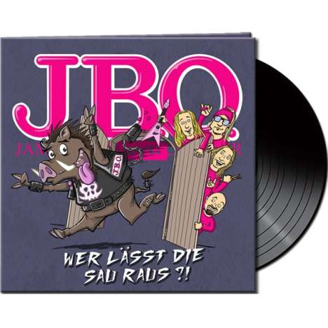 J.B.O.     (James Blast Orchester): Wer lässt die Sau raus?! (Limited-Edition), LP