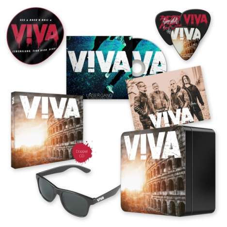 Viva: Unser Weg (Limited Boxset), 3 CDs und 1 Merchandise