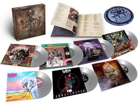 Lordi: Lordiversity (180g) (Limited Edition Box) (Silver Vinyl), 7 LPs