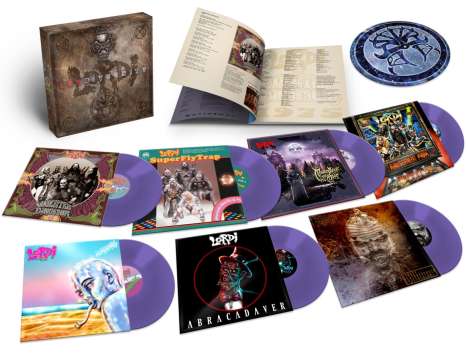 Lordi: Lordiversity (180g) (Limited Edition Box) (Purple Vinyl), 7 LPs
