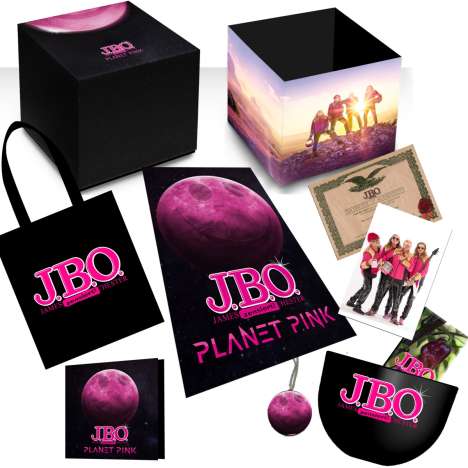 J.B.O.     (James Blast Orchester): Planet Pink (Limited Boxset), 1 CD und 1 Merchandise