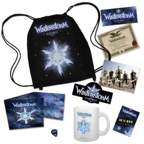 Winterstorm: Everfrost (Limited Boxset), 1 CD und 1 Merchandise