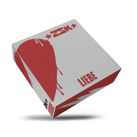 ZSK: HassLiebe (Limited Boxset »LIEBE«), 1 CD, 1 Single 7" und 1 Merchandise
