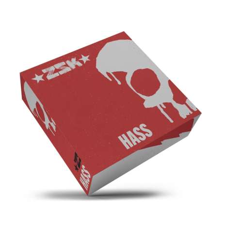 ZSK: HassLiebe (Limited Boxset »HASS«), 1 CD, 1 Single 7" und 1 Merchandise