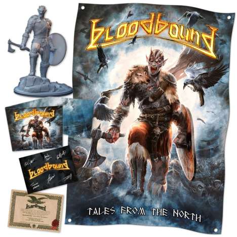 Bloodbound: Tales From The North (Limited Boxset), 2 CDs und 2 Merchandise