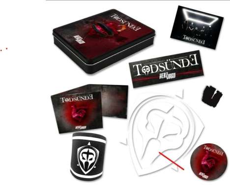 Todsünde: Herzjagd (Limited Boxset), 1 CD und 1 Merchandise