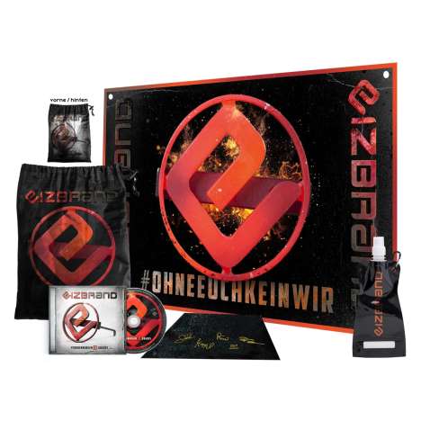 Eizbrand: Verbrennungen III. Grades (Limited Edition), 1 CD und 1 Merchandise