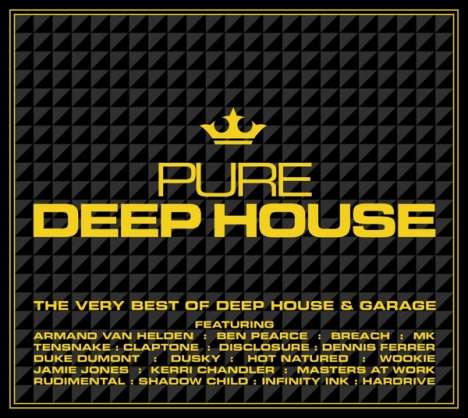 Pure Deep House, 3 CDs