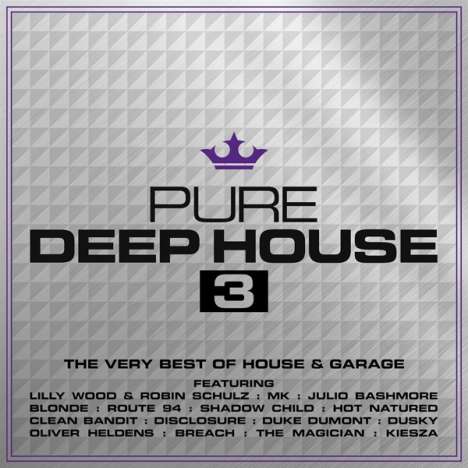 Pure Deep House 3, 3 CDs