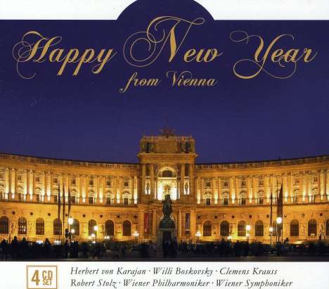 Happy New Year from Vienna, 4 CDs