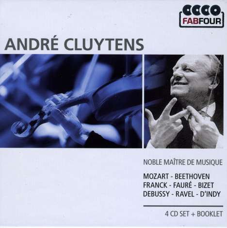 Andre Cluytens - Noble Maitre de Musique, 4 CDs