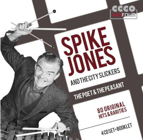 Spike Jones: Poet &amp; The Peasant, 4 CDs