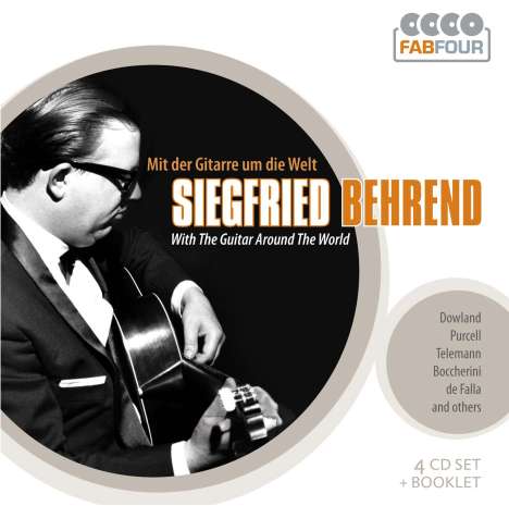 Siegfried Behrend - Mit der Gitarre um die Welt, 4 CDs