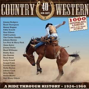 Country &amp; Western: A Ride Through History 1924 - 1960, 40 CDs
