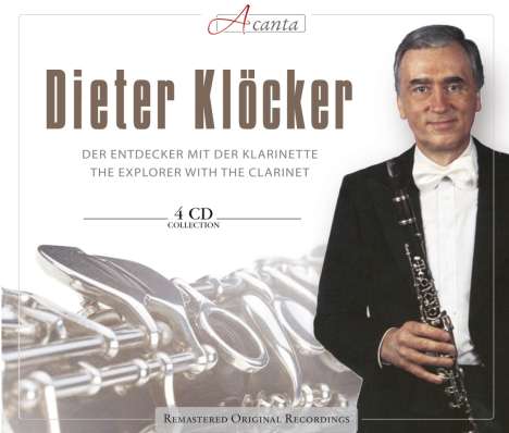 Dieter Klöcker - Der Entdecker mit der Klarinette, 4 CDs