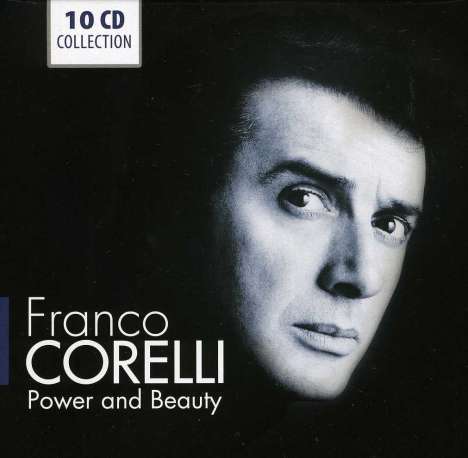 Franco Corelli - Power and Beauty, 10 CDs