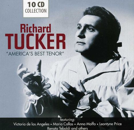 Richard Tucker - America's Best Tenor, 10 CDs