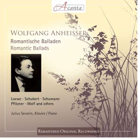 Wolfgang Anheisser - Romantische Balladen, CD