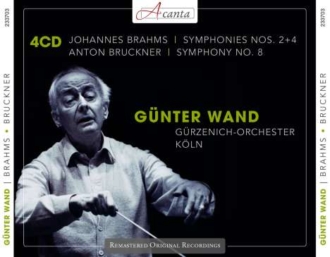 Günter Wand dirigiert, 4 CDs