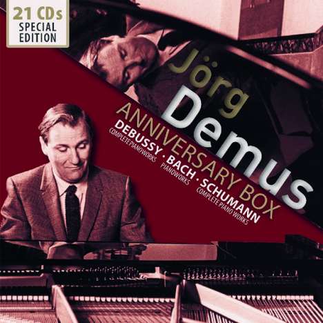 Jörg Demus - Anniversary Box, 21 CDs