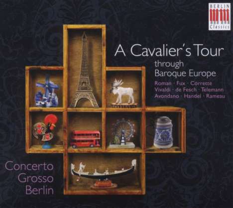 A Cavalier's Tour through Baroque Europe, CD