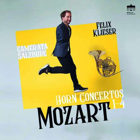 Wolfgang Amadeus Mozart (1756-1791): Hornkonzerte Nr.1-4 (180g), LP