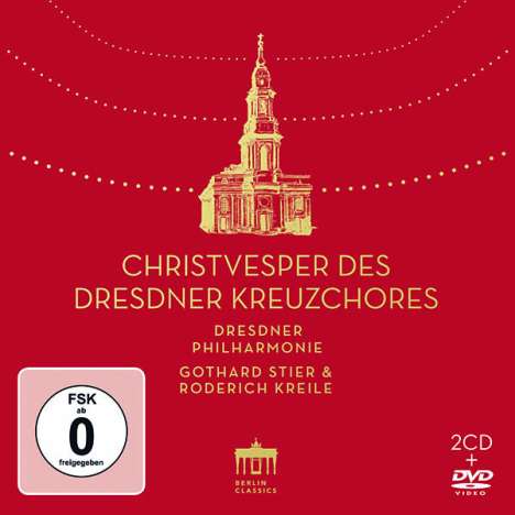 Rudolf Mauersberger (1889-1971): Christvesper des Dresdner Kreuzchores RMWV 7, 1 CD und 1 DVD