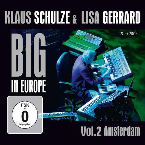 Klaus Schulze &amp; Lisa Gerrard: Big In Europe Vol. 2:  Amsterdam 2009, 3 CDs und 1 DVD