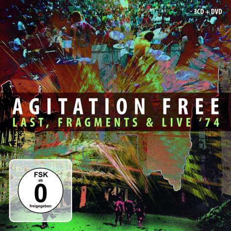 Agitation Free: Last, Fragments &amp; Live '74, 3 CDs und 1 DVD