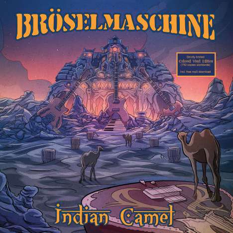 Bröselmaschine: Indian Camel (Limited-Edition) (Orange Vinyl), LP