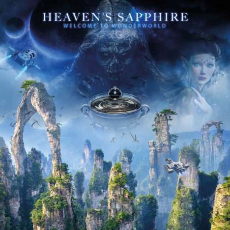 Heaven's Sapphire: Welcome To Wonderworld (Limited-Ecolbook), CD