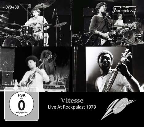 Vitesse: Live At Rockpalast 1979, 1 CD und 1 DVD