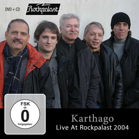 Karthago: Live At Rockpalast 2004, 1 CD und 1 DVD