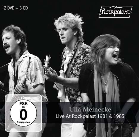 Ulla Meinecke: Live At Rockpalast 1981 &amp; 1985, 3 CDs und 2 DVDs