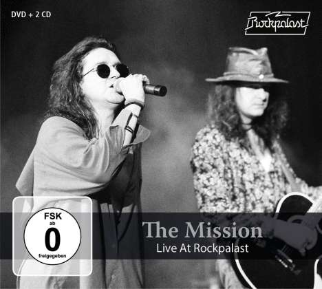 The Mission: Live At Rockpalast 1990 &amp; 1995, 2 CDs und 1 DVD