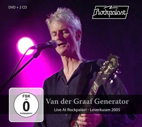Van Der Graaf Generator: Live At Rockpalast: Leverkusen 2005, 2 CDs und 1 DVD