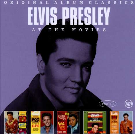 Elvis Presley (1935-1977): Filmmusik: Original Album Classics, 5 CDs