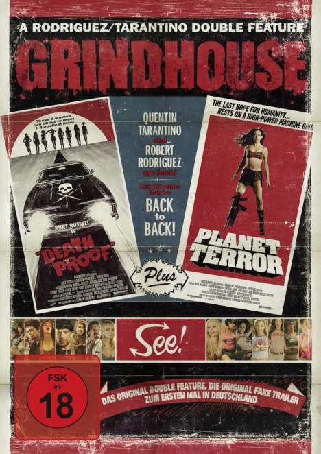 Grindhouse (Death Proof + Planet Terror), DVD