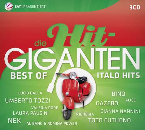 Die Hit-Giganten: Best Of Italo Hits, 3 CDs