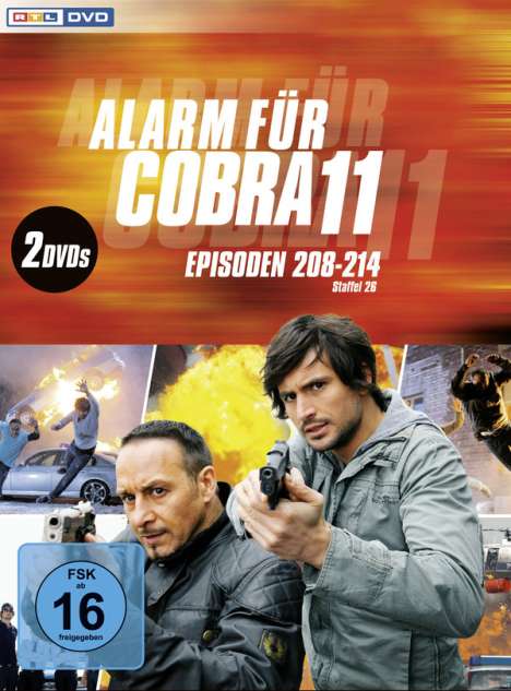 Alarm für Cobra 11 Staffel 26, 2 DVDs