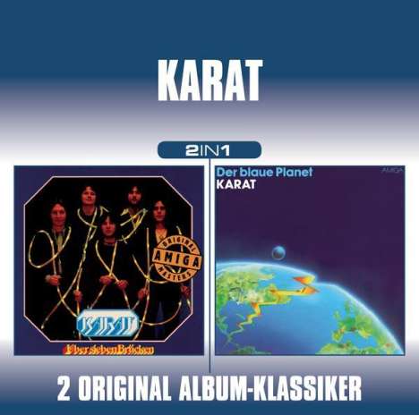 Karat: Über sieben Brücken / Der blaue Planet (2 in 1), 2 CDs